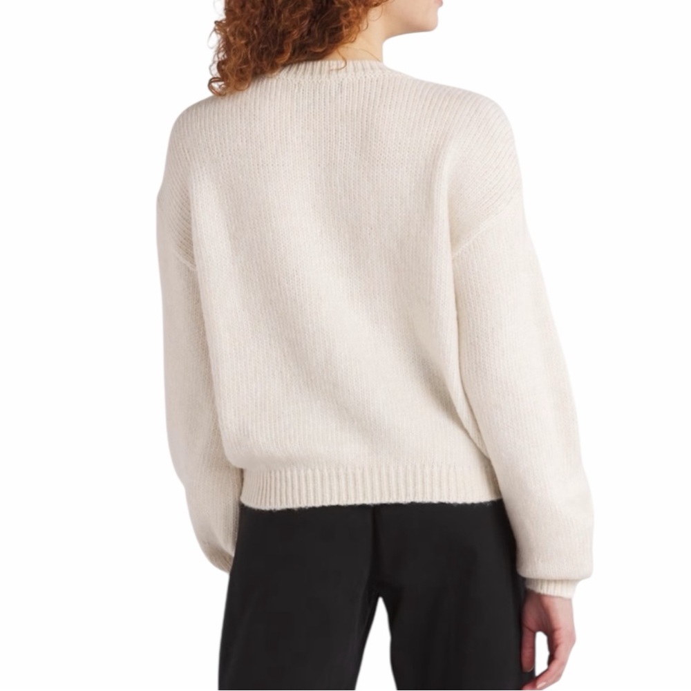 STEVE MADDEN CRÈME COLETTE SWEATER NEW WITH TAGS - Picture 3 of 5